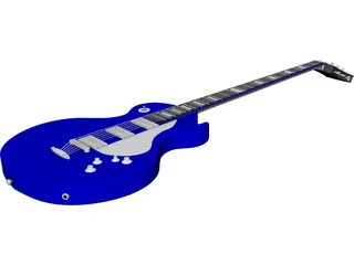 Gibson Electric Guitar 3D Model