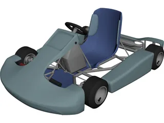 Kart 3D Model