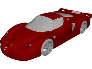 Ferrari FXX 3D Model