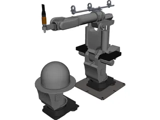 Fanuc S420iF 3D Model