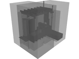 Bathroom CAD 3D Model