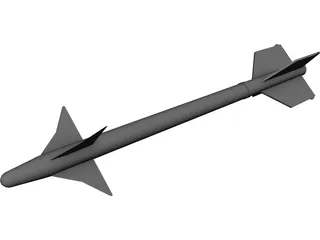 AIM-9 Sidewinder 3D Model