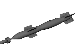GBU-12 Paveway 3D Model