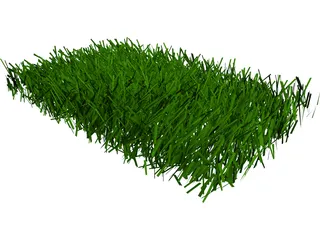 Grass Block 3D Model