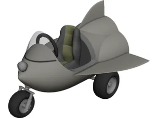 Rocket Trike 3D Model