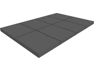Solar Panels CAD 3D Model