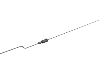 VHF Antenna SS-2-155 CAD 3D Model