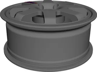 Wheel Speedline Corse CAD 3D Model