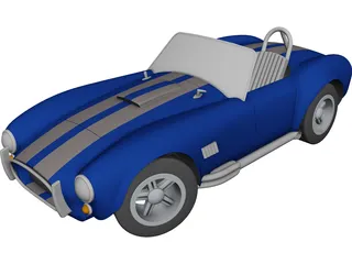 Shelby Cobra CAD 3D Model