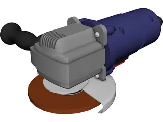 Grinder Angle 3D Model