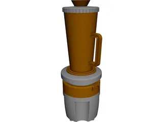 Blender Mixer CAD 3D Model