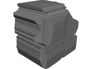 Honda GX-391 Engine CAD 3D Model
