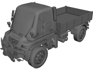 Mercedes-Benz Unimog U400 3D Model