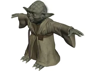 Star Wars Yoda 3D Model