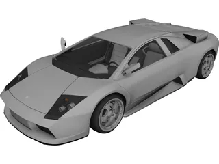 Lamborghini Murcielago 3D Model 3D Preview