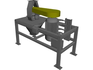 Sturtevant Mill CAD 3D Model