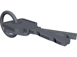 Key Sets CAD 3D Model