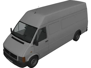 Volkswagen LT Long 3D Model