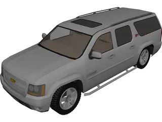 Chevrolet Suburban Z71 (2007) 3D Model