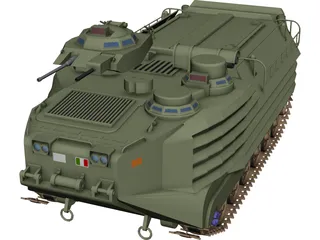 AAV7 3D Model