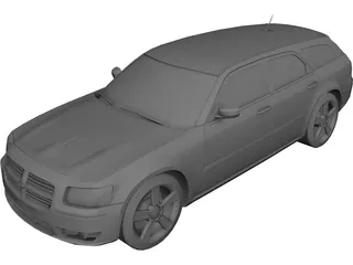 Dodge Magnum R/T 3D Model