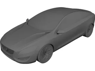 Volvo S60 Concept 3D Model 3D Preview