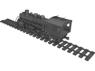 Locomotive 3D Model