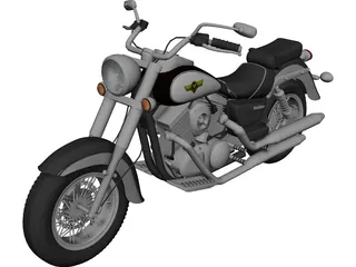 Kawasaki VN1500 3D Model