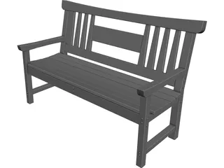 Bench 3D Model