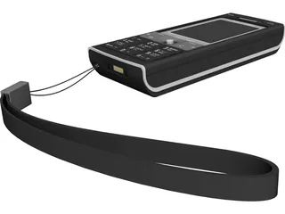 Sony Ericsson W810i 3D Model