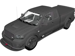 Saleen S331 Supercab (2008) 3D Model 3D Preview