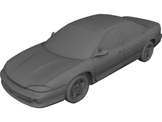 Dodge Intrepid (1993) 3D Model 3D Preview