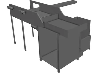 Top Load Palletizer 3D Model