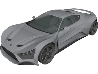 Zenvo ST1 3D Model