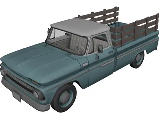 Chevrolet C10 Pickup 3D Model