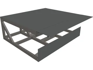 Leveling Platform 3D Model