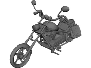 Harley-Davidson 3D Model