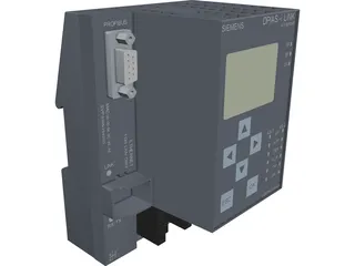 Siemens DP/AS-Interface Link 3D Model