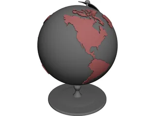 Globe 3D Model