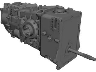 Gearbox Sadev FTR 200 CAD 3D Model