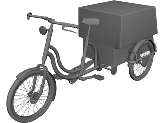 TriCycle CAD 3D Model