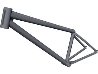 Dirt Bike Frame 3D Model