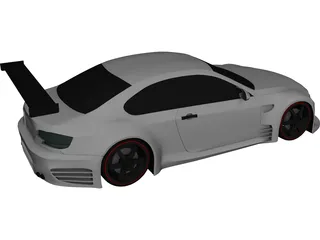 BMW M3 GTR 3D Model