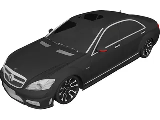 Mercedes-Benz S65 AMG (2010) 3D Model