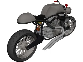 Motorcycle 3D Model