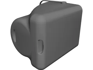 Bucket CAD 3D Model