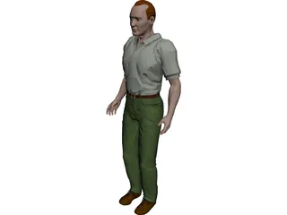 Man 3D Model