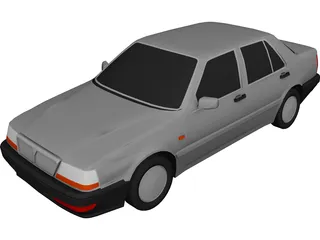 Lancia (1993) 3D Model