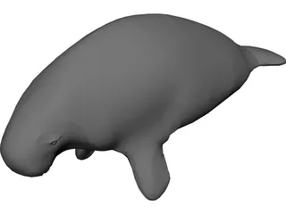 Manatee 3D Model