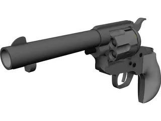 Colt Thunderer 5 Inch 3D Model